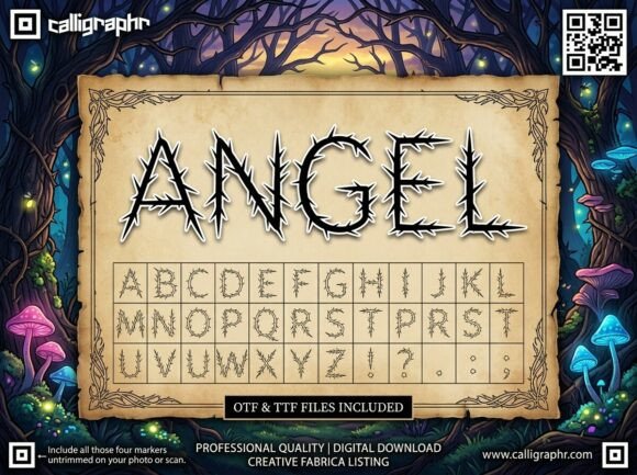 Angel Font - Preview 3