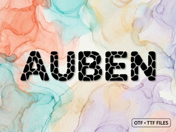Auben Font - Preview 3