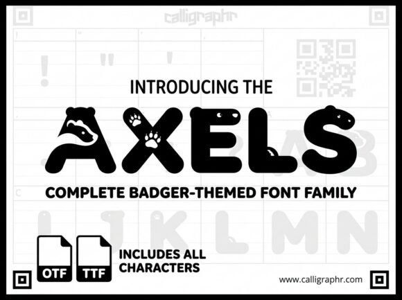 Axels Font - Preview 3