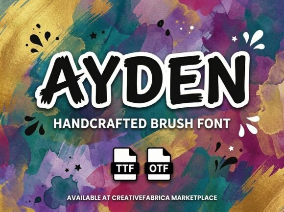 Ayden Font - Preview 3