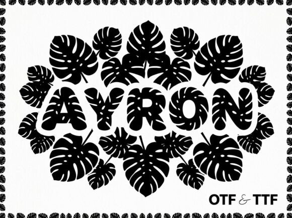 Ayron Font - Preview 3