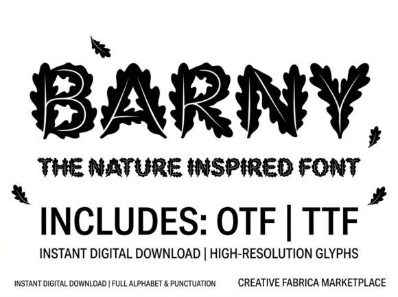 Barny Font - Preview 3