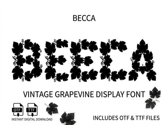 Becca Font - Preview 1