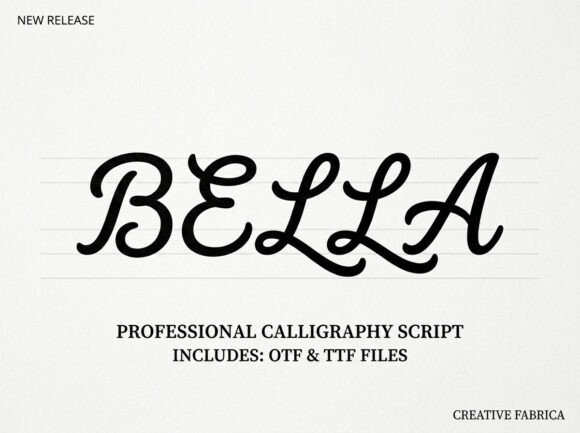 Bella Font - Preview 3