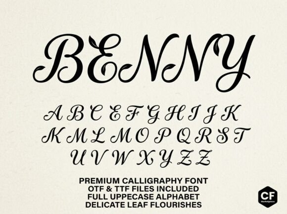 Benny Font - Preview 1