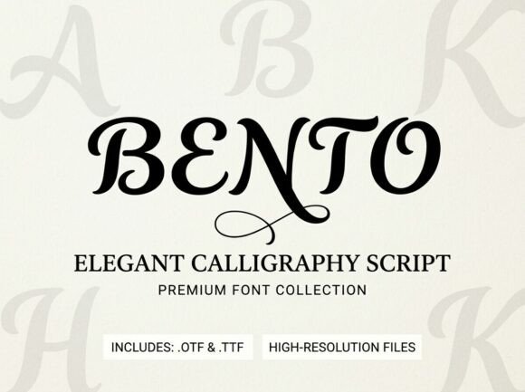Bento Font - Preview 3