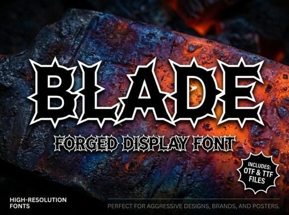 Blade Font - Preview 2