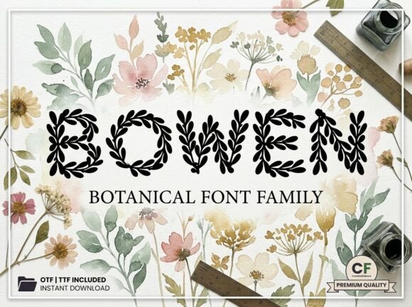 Bowen Font - Preview 3