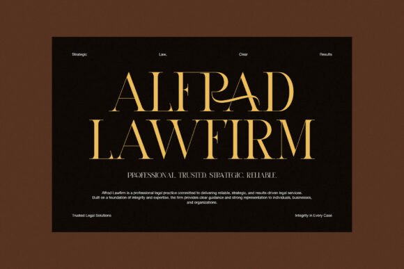 Brand Font - Preview 1