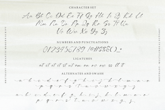 Brethany Font - Preview 4