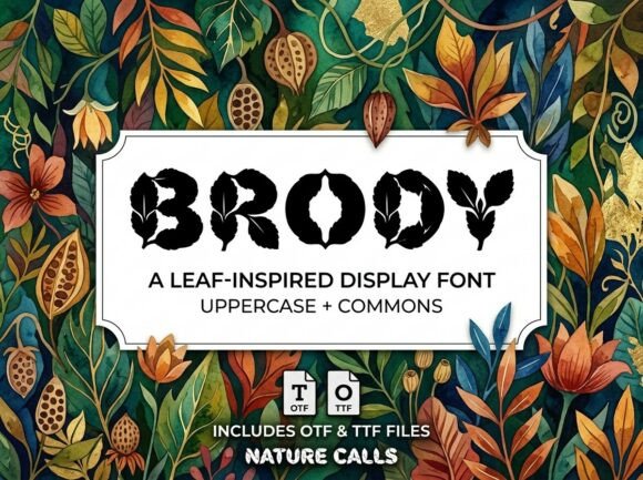 Brody Font - Preview 2