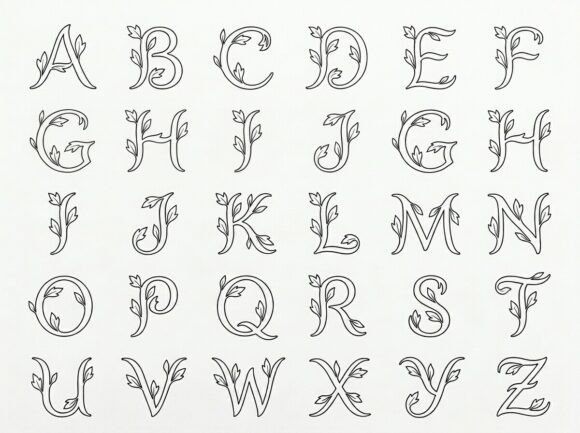 Brown Font - Preview 2