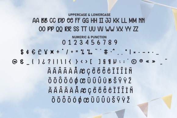 Bunting Font - Preview 6