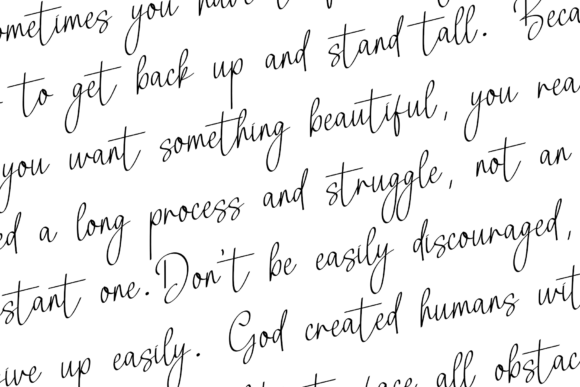 Carmeline Font - Preview 2