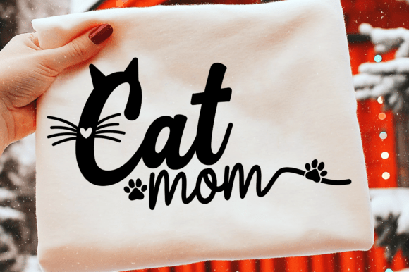 cat mom svg cat lover svg PNG bundle for Cricut