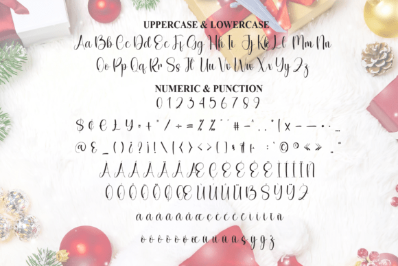 Christmas Font - Preview 6