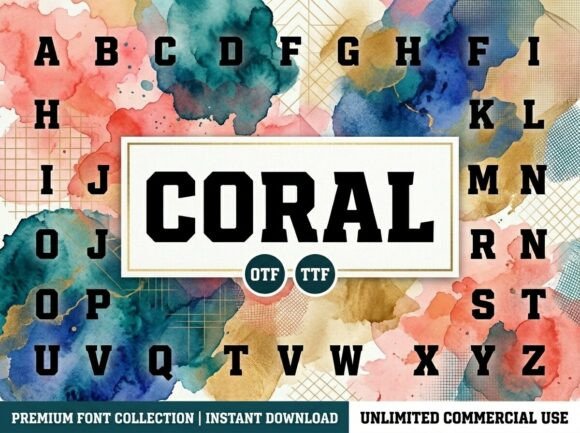 Coral Font - Preview 2