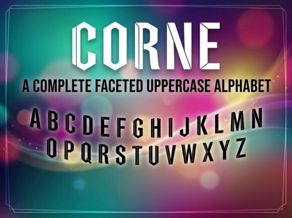 Corne Font - Preview 1
