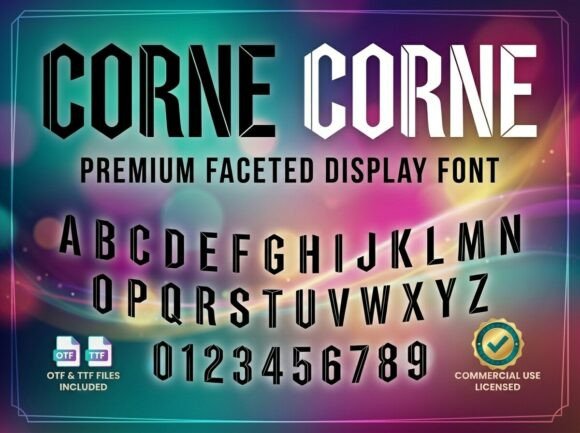 Corne Font - Preview 3