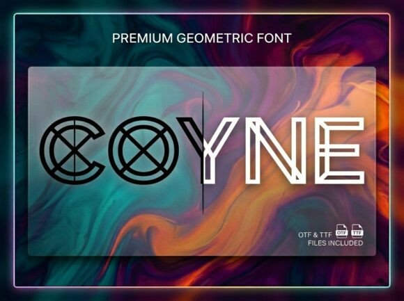 Coyne Font - Preview 1