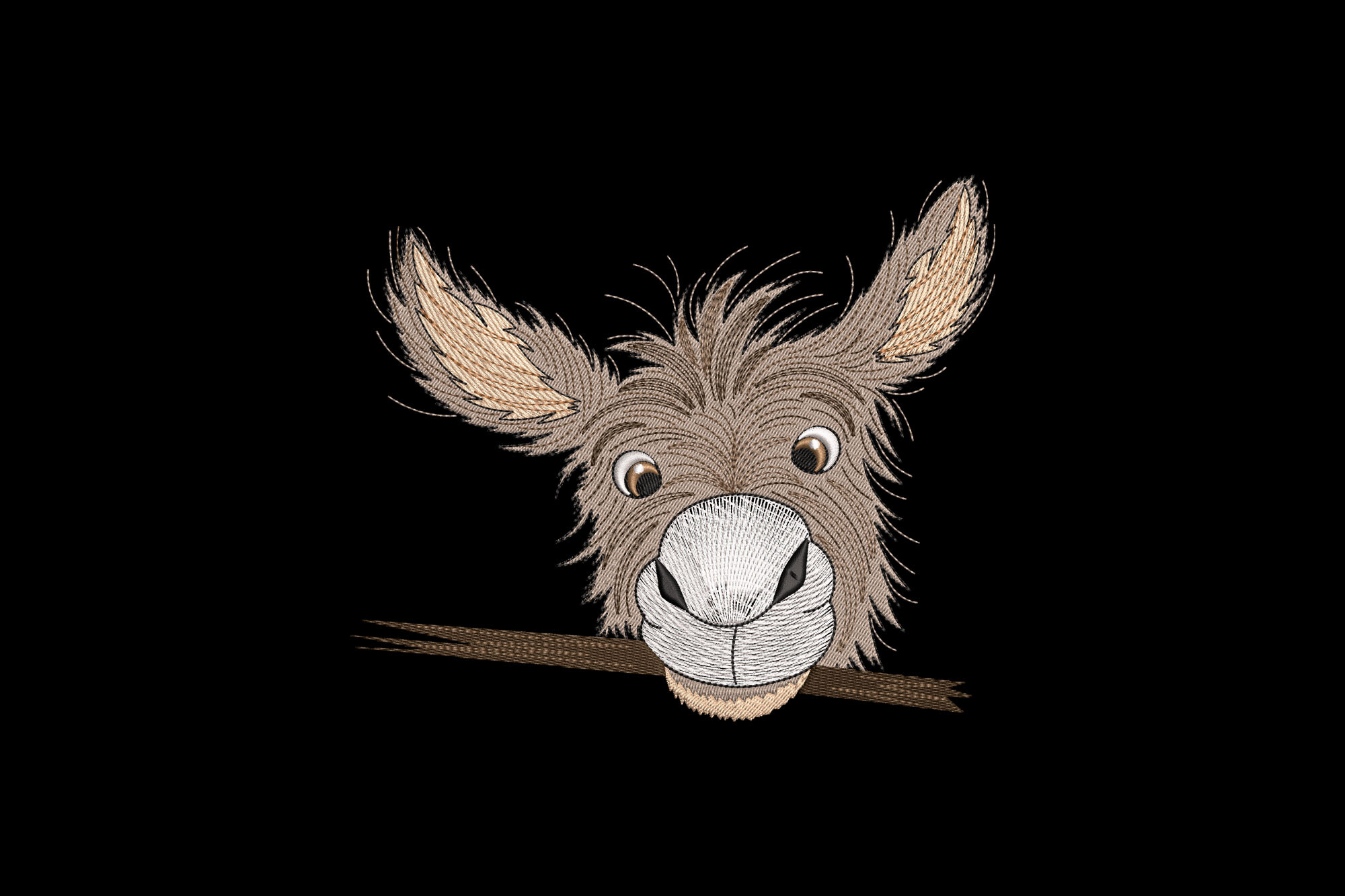 Crazy Donkey Head