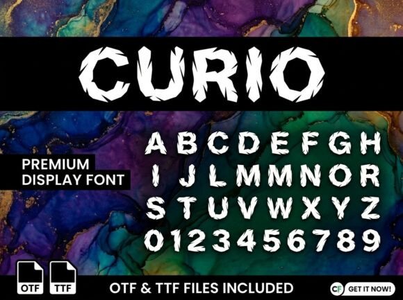 Curio Font - Preview 3