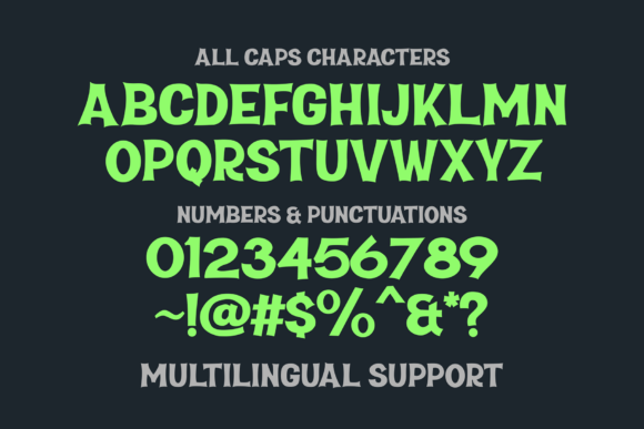 Cursed Night Font - Preview 2