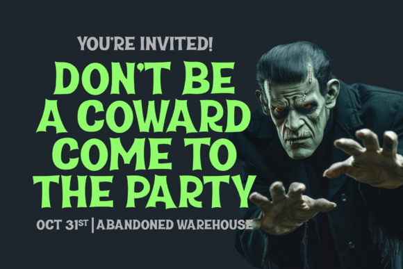 Cursed Night Font - Preview 3