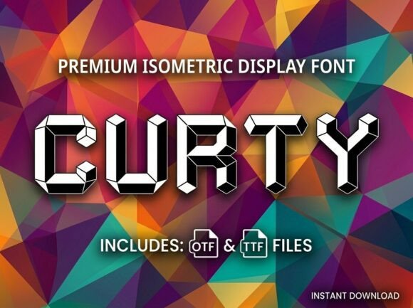 Curty Font - Preview 3