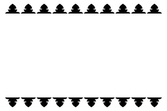 Decorative Abstract Ornament Border