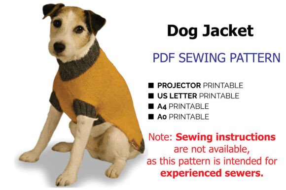 Dog Clothes PDF Sewing Pattern