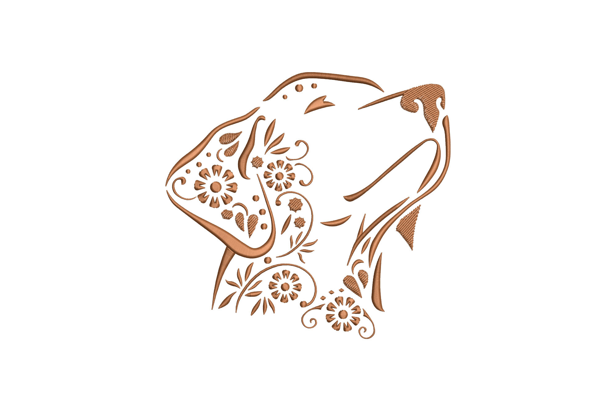 Elegant Dog Outline
