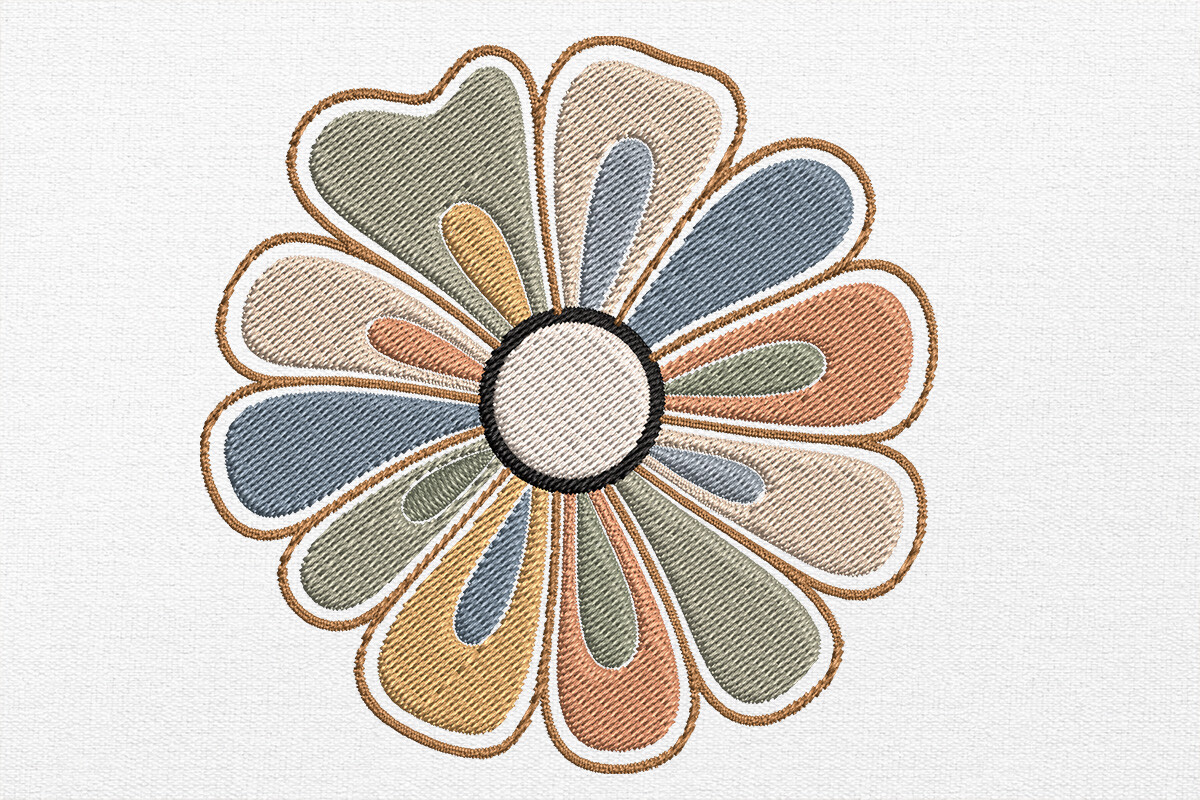 Embroidery Flower Design