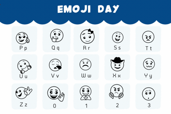 Emoji Day Font - Preview 2