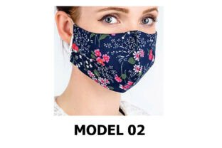 Face Mask PDF Sewing Pattern Graphic by craftbook99 · Creative Fabrica