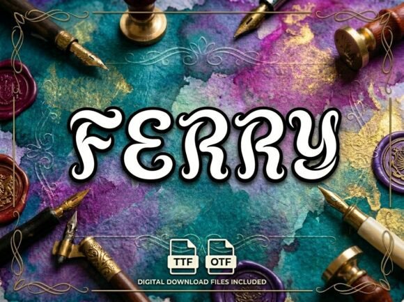 Ferry Font - Preview 1