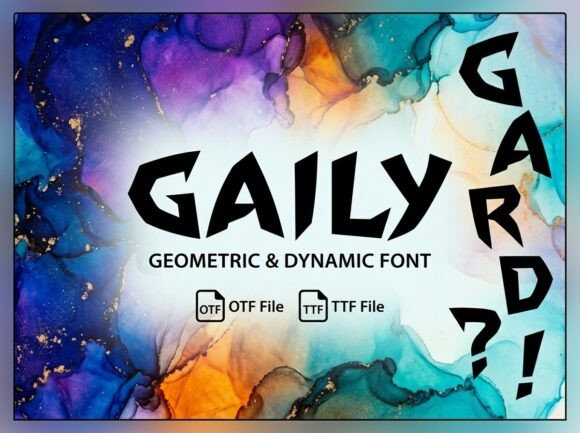 Gaily Font - Preview 1