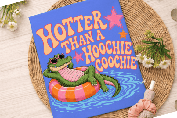 Gator PNG, Hoochie Coochie PNG, Trending Graphic T-shirt Designs By RB Creative Point