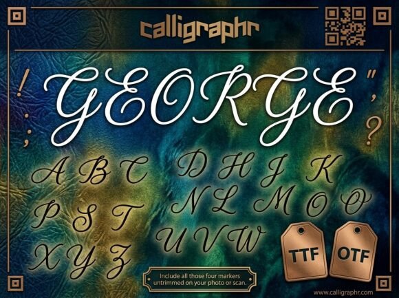 Georg Font PNG with transparent background - Preview 3