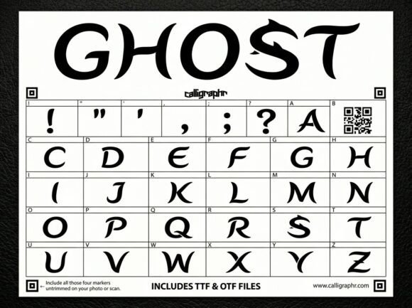 Ghost Font - Preview 1
