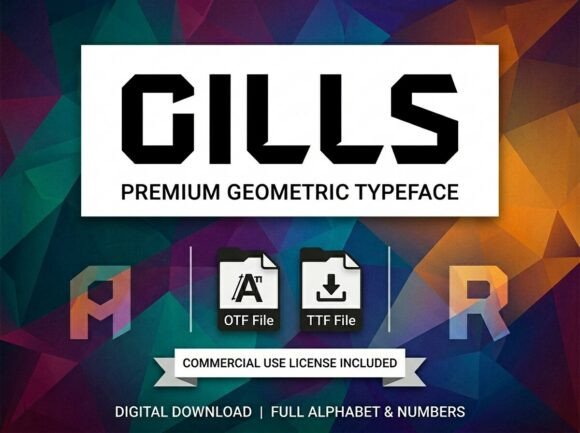 Gills Font - Preview 1