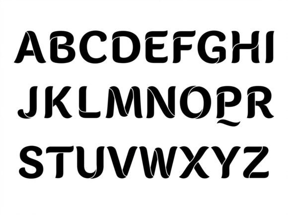 Glace Font PNG with transparent background - Preview 2
