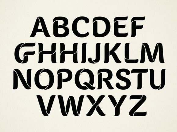 Glace Font PNG with transparent background - Preview 3