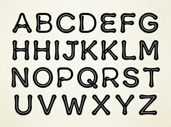 Glyph Font - Preview 1