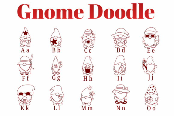 Gnome Doodle Font - Preview 1