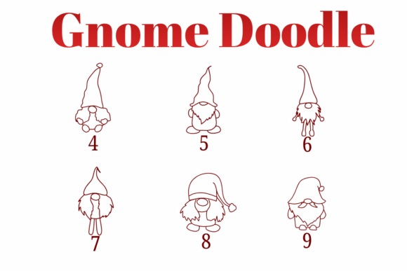 Gnome Doodle Font - Preview 3