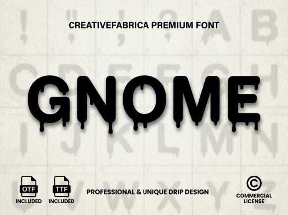 Gnome Font - Preview 3