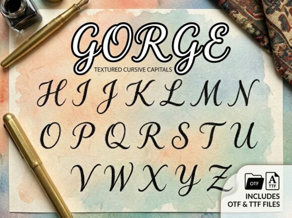 Gorge Font - Preview 1