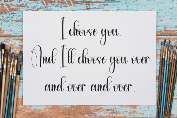 Handwritten Font - Preview 2