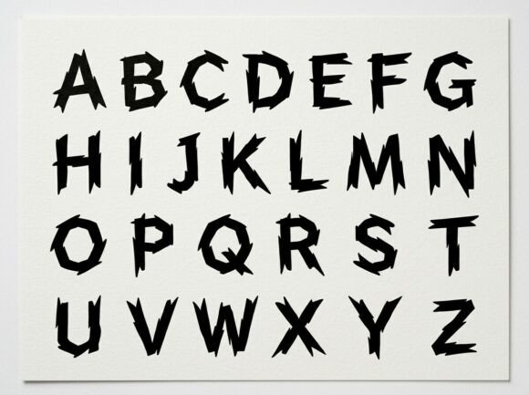 Kylar Font PNG with transparent background - Preview 2